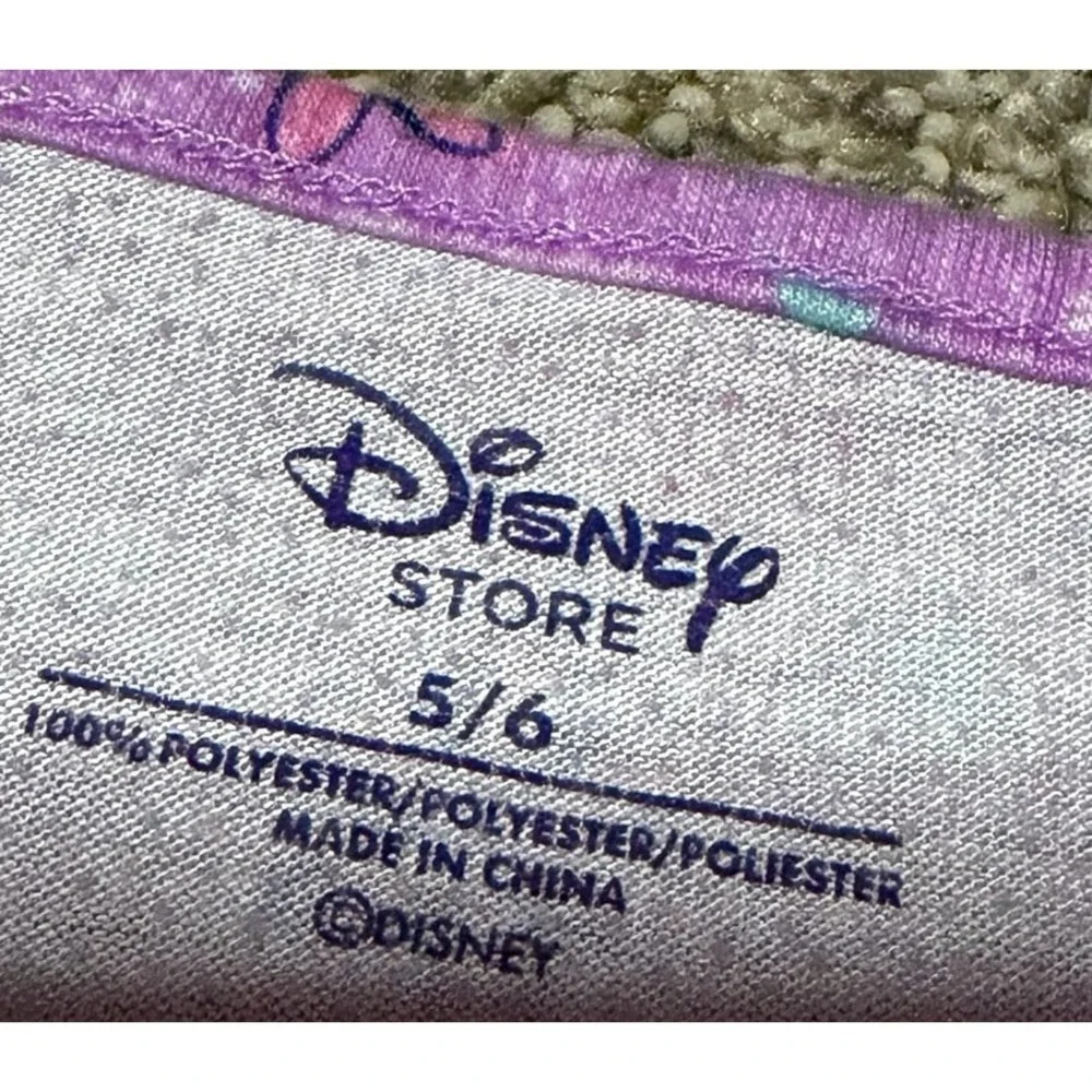 Disney Store Princess Jasmine Nightgown Dress Girls Size 5/6 Purple - Picture 2 of 3